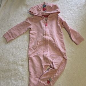 Carter's Pink Dinosaur Dress Up Play Suit 18 Months